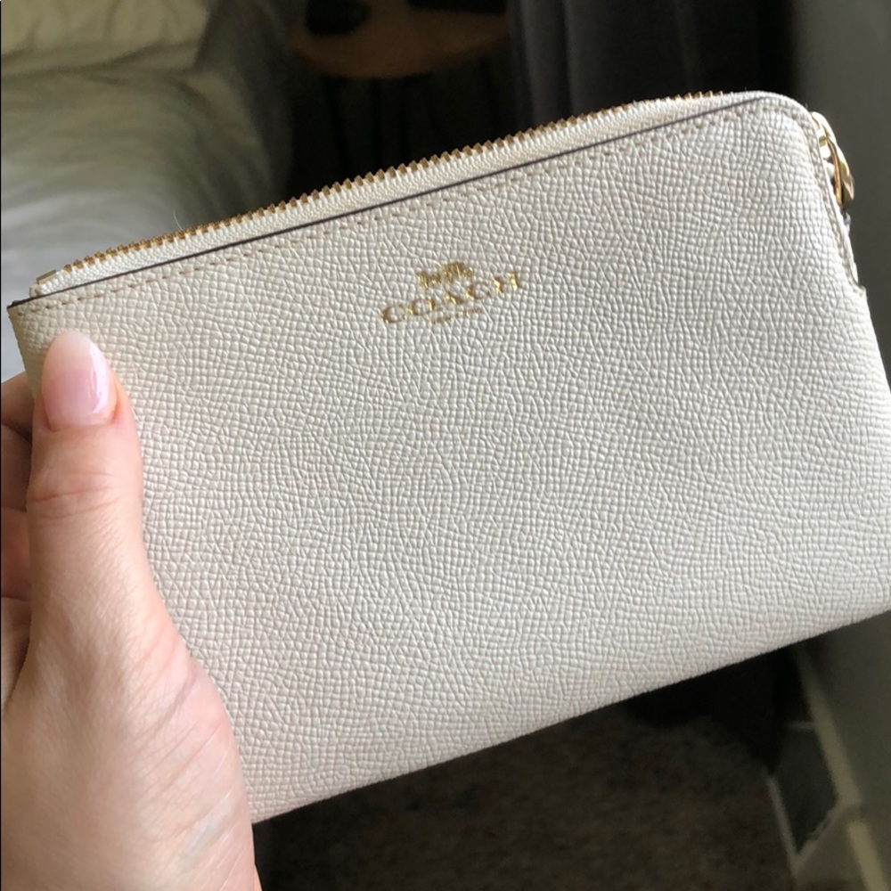 White Coach Wristlet